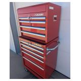 Husky 27 in. 10-Drawer Red Tool Chest Combo