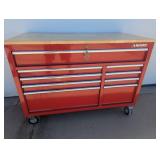 Husky 52 in Mobile Workbench Tool Chest with Solid Work Top