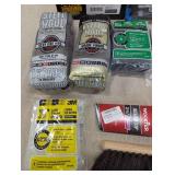 Assorted Cleaning and Abrasive Tools Set