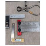 Assorted Measuring and Marking Tools
