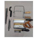 Collection of Hand Saws and Blades
