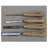 Set of Narex Woodworking Chisels