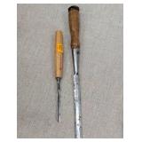 Set of Woodworking Chisels