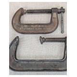 Set of C-Clamps and Spring Clamps