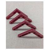 Set of Aluminum Alloy 90-Degree Glue-Up Angles