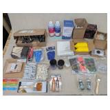 Assorted Crafting Supplies and Epoxy Resin Set