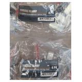 Assorted Heavy-Duty C-Clamps and Toggle Clamps