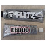 Assorted Adhesives and Cleaners Lot