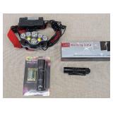 Set of LED Flashlights and Headlamp