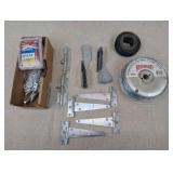 Assorted Hardware and Fence Wire Set
