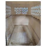 Plastic Pet Carrier with Metal Door