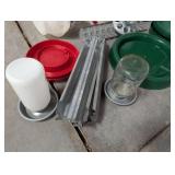 Poultry Supplies and Equipment Lot
