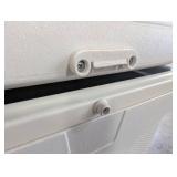 Igloo White Cooler with Ruler and Cup Holders