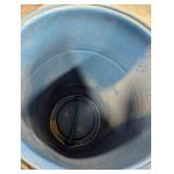 Pair of Blue Plastic Drums