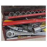 Craftsman Metal Toolbox with Mixed Hand Tools