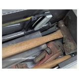 Craftsman Metal Toolbox with Assorted Hand Tools