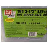 Grip-Rite Galvanized Nails – 2 Boxes, 30 lbs Each