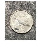 2002 AMERICAN PLATINUM EAGLE 1/10TH OZ .9995 FINE PLATINUM