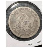 1843 US SEATED LIBERTY HALF DOLLAR