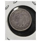 1887 US SEATED LIBERTY DIME