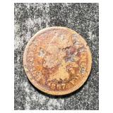 1867 US INDIAN HEAD CENT
