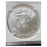 2013-S AMERICAN SILVER EAGLE NGC MS69 FIRST RELEASE