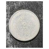 1/4TH TROY OZ .999 FINE SILVER AZTEC ROUND