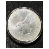 2021 AMERICAN SILVER EAGLE 1 TROY OZ .999 FINE SILVER IN AIRTITE