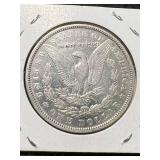 1891 US MORGAN SILVER DOLLAR