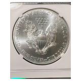 2014 AMERICAN SILVER EAGLE NGC MS69
