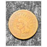 1869 US INDIAN HEAD CENT