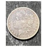 1878-S US MORGAN SILVER DOLLAR