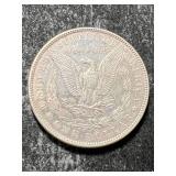 1886 US MORGAN SILVER DOLLAR