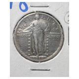 1918 US STANDING LIBERTY QUARTER