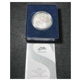 2008 AMERICAN SILVER EAGLE IN ORIGINAL MINT BOX