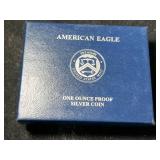 2011 PROOF AMERICAN SILVER EAGLE IN ORIGINAL MINT BOX