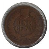 1878 Indian Head Cent in Very Good (VG) condition, graded as Fair 2 (FR-2).