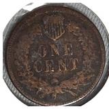 1880 Indian Head Cent, Grade G4 (Good-4)