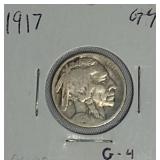1915 & 1917 Indian Head Buffalo Nickels
