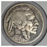 1919 & 1920  Indian Head Buffalo Nickels