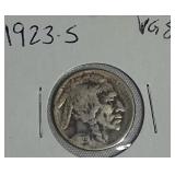1923-S & 1924 Indian Head Buffalo Nickels