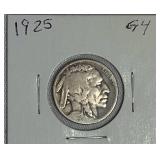 1925 & 1925-S  Indian Head Buffalo Nickels