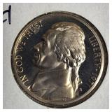 1971-S ,1972-S, 1973-S & 1974-S Jefferson Nickel Clad Proofs