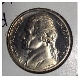 1971-S ,1972-S, 1973-S & 1974-S Jefferson Nickel Clad Proofs