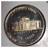 1971-S ,1972-S, 1973-S & 1974-S Jefferson Nickel Clad Proofs