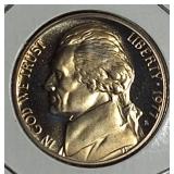 1975, 1976, 1977 & 1978 Jefferson Nickel Clad Proofs