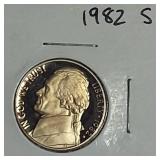 1980, 1981,1982 & 1983 Jefferson Nickel Clad Proofs