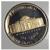 1980, 1981,1982 & 1983 Jefferson Nickel Clad Proofs