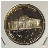 1988,1989,1990 & 1991 Jefferson Nickel Clad Proofs