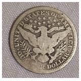1915 Barber Quarter